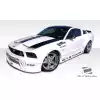 2005-2014 Ford Mustang Duraflex Circuit Wide Body Side Skirts Rocker Panels - 2 Piece - Image 2