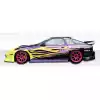 1986-1991 Mazda RX-7 Duraflex B-Sport Side Skirts Rocker Panels - 2 Piece - Image 1