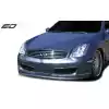 2003-2007 Infiniti G Coupe G35 Polyurethane N-1 Front Bumper - 1 Piece - Image 2