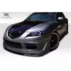 2004-2009 Mazda 3 4DR Duraflex K-2 Front Bumper - 1 Piece - Image 2