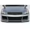 2007-2009 Infiniti G Sedan G25 G35 G37 Duraflex Elite Front Bumper - 1 Piece - Image 1