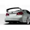 2006-2011 Honda Civic 4DR Duraflex JDM Type R Conversion Rear Bumper - 2 Piece - Image 1