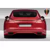 2010-2013 Porsche Panamera Eros Version 2 Rear Lip Under Spoiler Air Dam - 1 Piece - Image 3