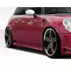 2002-2006 Mini Cooper / Cooper S R50 R53 2005-2008 Cooper convertible R52 Duraflex Type Z Wide Body Side Skirts Rocker Panels - 2 Piece - Image 1