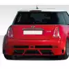 2002-2006 Mini Cooper / Cooper S R50 R53 2005-2008 Cooper convertible R52 Duraflex Type Z Wide Body Rear Bumper - 1 Piece - Image 1