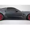 2005-2013 Chevrolet Corvette C6 Carbon Creations GT500 Side Skirt Splitters - 2 Piece - Image 6