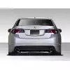 2009-2014 Acura TSX Duraflex Type M Rear Lip Under Spoiler Air Dam - 1 Piece - Image 1