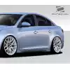 2011-2015 Chevrolet Cruze Duraflex GT Racing Side Skirt Rocker Panels - 2 Piece - Image 3