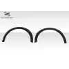 2010-2015 Chevrolet Camaro Duraflex Wide Body GT Concept Front Fender Flares (50mm) - 2 Piece - Image 6