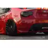 2013-2020 Scion FR-S Toyota 86 Subaru BRZ Duraflex Modellista Look Rear Add Ons Spat Extensions - 2 Piece - Image 4