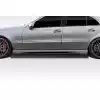 2003-2009 Mercedes E Class W211 4DR Duraflex W-1 Side Skirt Rocker Panels - 2 Piece - Image 1