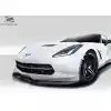 2014-2019 Chevrolet Corvette C7 Duraflex Apex Front Splitter - 3 Piece - Image 3