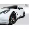 2014-2019 Chevrolet Corvette C7 Duraflex Thunderbolt Side Splitters - 2 Piece - Image 3