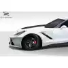 2014-2019 Chevrolet Corvette C7 Duraflex Gran Veloce Wide Body Front Fender Flares- 2 Piece - Image 4