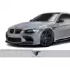 2008-2013 BMW M3 E92 2DR Coupe AF-5 Wide Body Front Fenders ( GFK ) - 2 Piece - Image 2