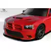 2006-2010 Dodge Charger Duraflex Hellcat Look Hood - 1 Piece - Image 2