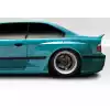 1992-1998 BMW 3 Series M3 E36 2DR Duraflex Circuit Rear Fender Flares (70mm) - 2 Piece - Image 1