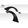 2009-2021 Nissan GT-R R35 Duraflex LBW Rear Fender Flares - 4 Piece - Image 4