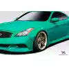 2008-2015 Infiniti G Coupe G37 Q60 Duraflex LBW Front Fender Flares - 4 Piece - Image 3