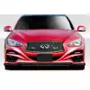 2014-2023 Infiniti Q50 Duraflex Impulse Front Bumper - 1 Piece - Image 1