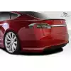 2012-2016 Tesla Model S Duraflex UTech Rear Diffuser - 1 Piece - Image 3