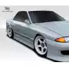 1989-1994 Nissan Skyline R32 4DR Duraflex V-Speed Side Skirts - 2 Piece - Image 3