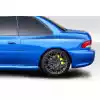 1993-2001 Subaru Impreza 2DR Duraflex 22B Look Rear Fenders - 2 Piece - Image 1