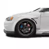 2008-2017 Mitsubishi Lancer Duraflex Tracked Front Fenders - 2 Pieces - Image 1