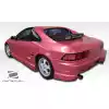 1991-1995 Toyota MR2 Duraflex Type B Rear Add Ons Spat Bumper Extensions - 2 Piece - Image 4