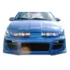 1996-1999 Saturn SL Duraflex R34 Front Bumper - 1 Piece - Image 1