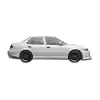 1993-2002 Toyota Corolla Geo Prizm Duraflex Bomber Side Skirts Rocker Panels - 2 Piece - Image 1