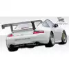 1999-2001 Porsche 911 Carrera 996 C2 C4 Duraflex GT3-R Look Wide Body Rear Fender Flares - 2 Piece - Image 5