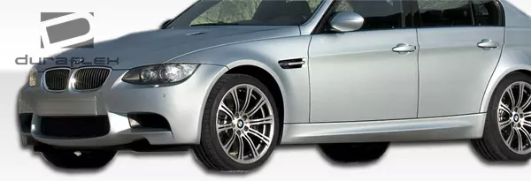 2006-2011 BMW 3 Series E90 4DR Duraflex M3 Look Side Skirts Rocker Panels 2 Piece - Image 2