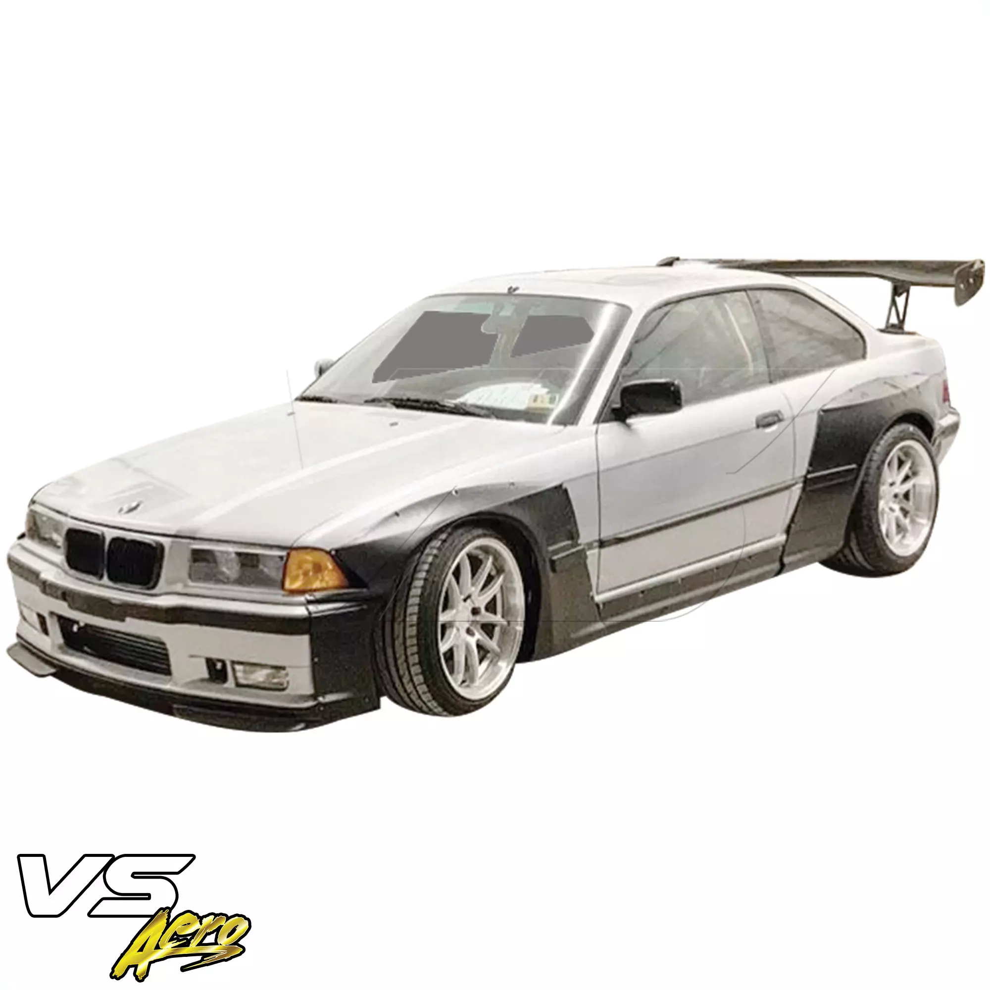 VSaero FRP TKYO Wide Body Kit 11pc > BMW 3-Series 325i 328i E36 1992-1998 > 2dr Coupe - Image 2