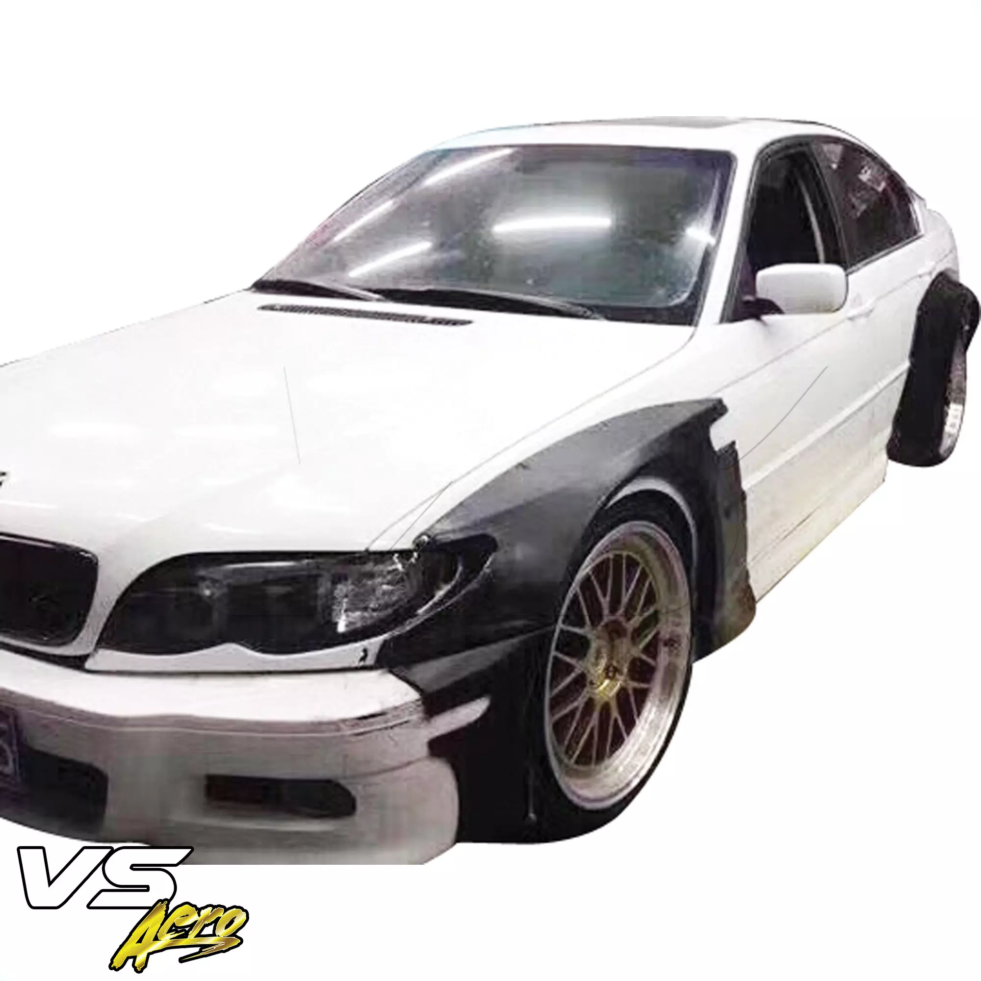 VSaero FRP TKYO V2 Wide Body Kit > BMW 3-Series 325i 330i E46 2002-2005 > 4dr Sedan - Image 2