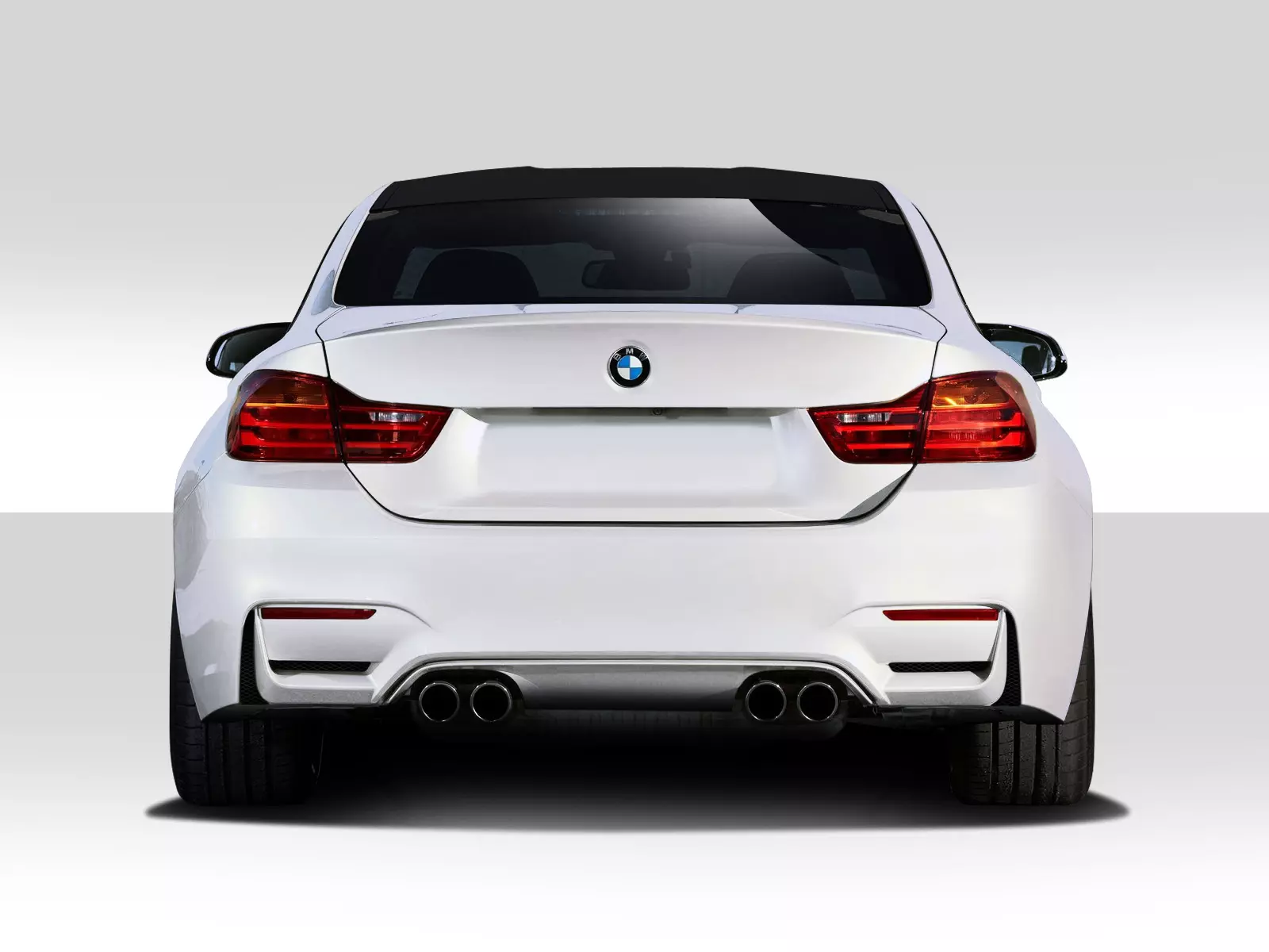 2014-2020 BMW 4 Series F32 Duraflex M4 Look Rear Bumper Cover 1 Piece - Image 1