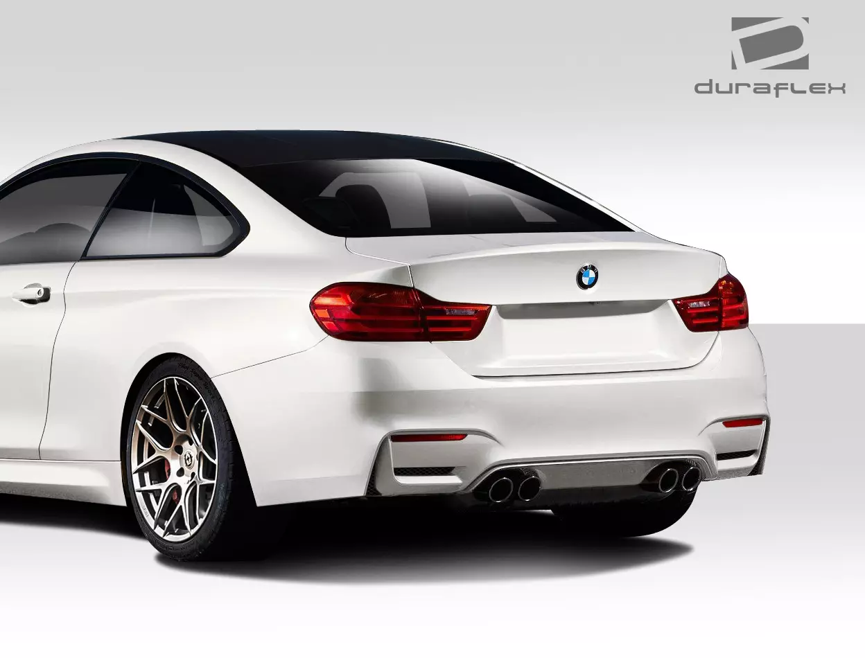 2014-2020 BMW 4 Series F32 Duraflex M4 Look Rear Bumper Cover 1 Piece - Image 2