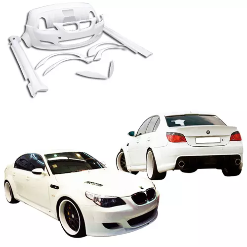 ModeloDrive FRP LUMM CL5RS Wide Body Kit > BMW 5-Series E60 2004-2010 > 4dr - Image 1