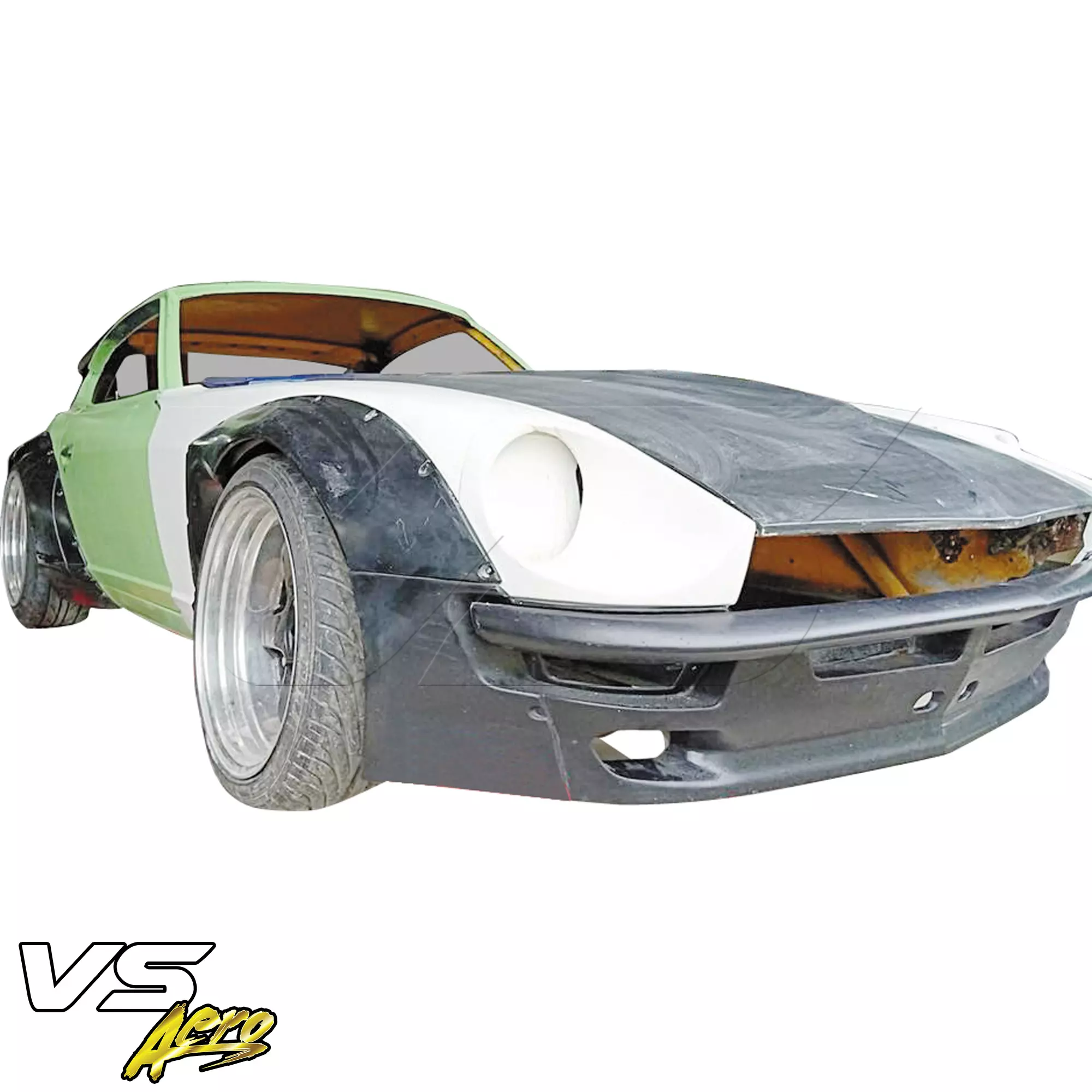 VSaero FRP TKYO Wide Body Kit w Wing > Datsun 240Z S30 1970-1973 > 2 Seater - Image 13