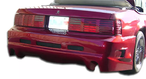 1979-1993 Ford Mustang Duraflex GTX Rear Bumper Cover 1 Piece - Image 1