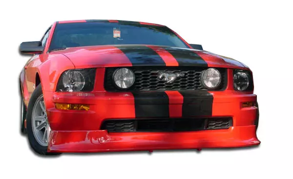 2005-2009 Ford Mustang GT Duraflex Racer Front Lip Under Spoiler Air Dam 1 Piece - Image 1