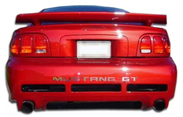 1994-1998 Ford Mustang Duraflex Colt 2 Rear Bumper Cover 1 Piece - Image 1
