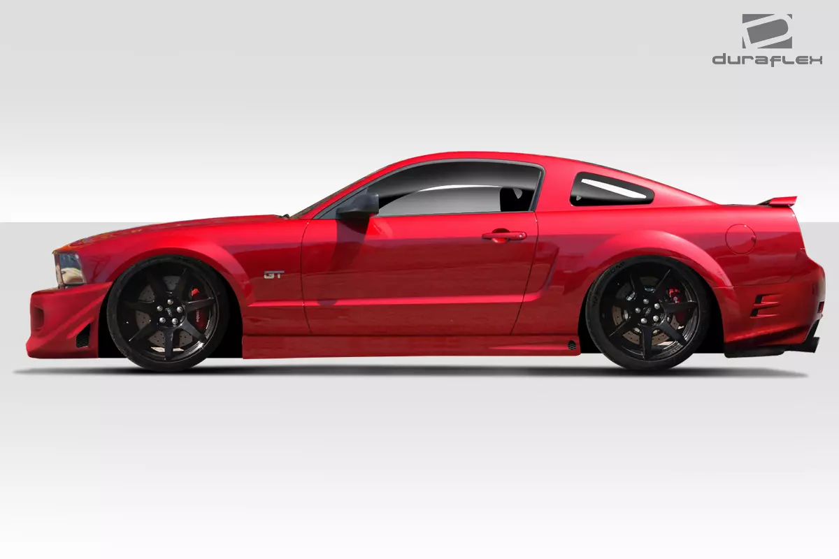 2005-2009 Ford Mustang Duraflex Blits Body Kit 4 Piece - Image 2