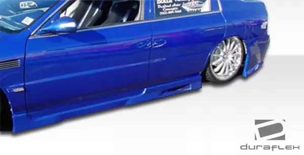 1994-1997 Honda Accord 4DR Duraflex Spyder Side Skirts Rocker Panels 2 Piece - Image 7