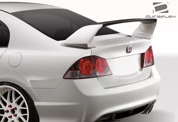 2006-2011 Honda Civic 4DR Duraflex JDM Type R Conversion Trunk 1 Piece - Image 2