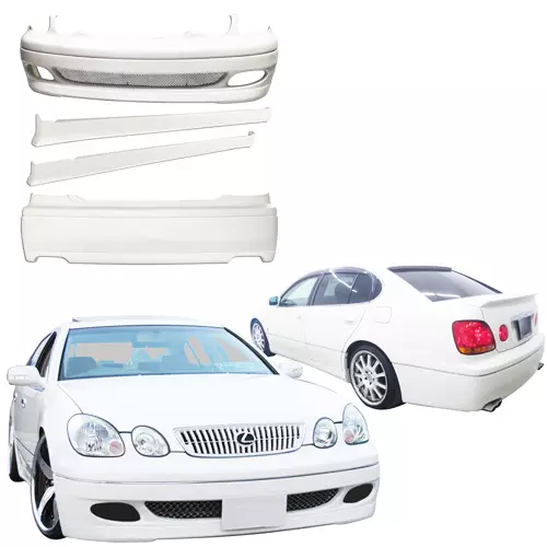 ModeloDrive FRP JUNT Body Kit 4pc > Lexus GS Series GS400 GS300 1998-2005 - Image 1