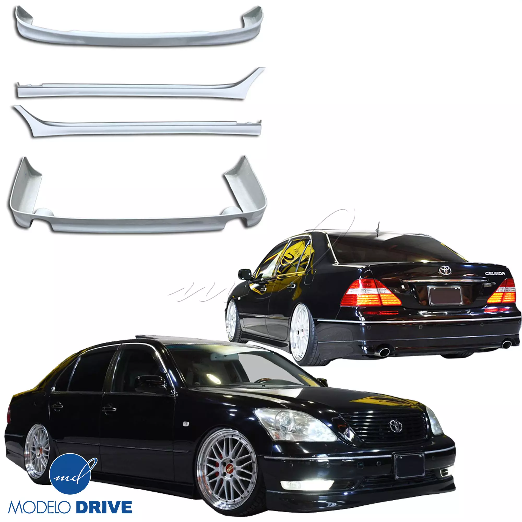 ModeloDrive FRP ARTI Body Kit 4pc (short wheelbase) > Lexus LS Series LS430 UCF31 2004-2006 - Image 3