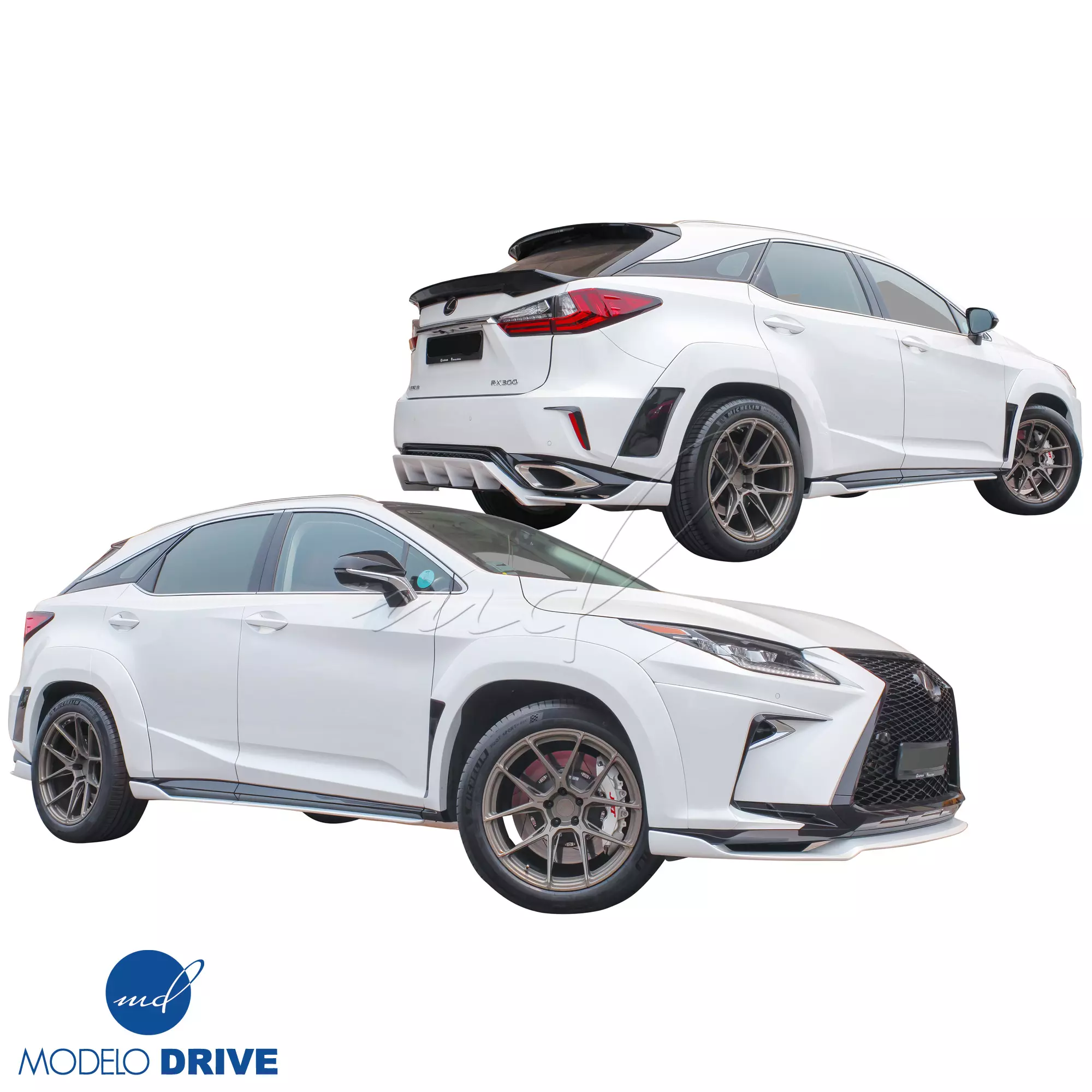 ModeloDrive FRP ARTI Wide Body Kit > Lexus RX-Series RX350 RX450 2016-2019 - Image 70
