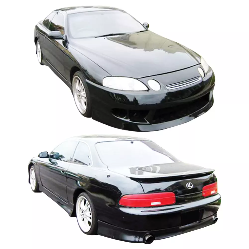 1992-2000 Lexus SC Series SC300 SC400 Duraflex V-Speed Body Kit 4 Piece - Image 1