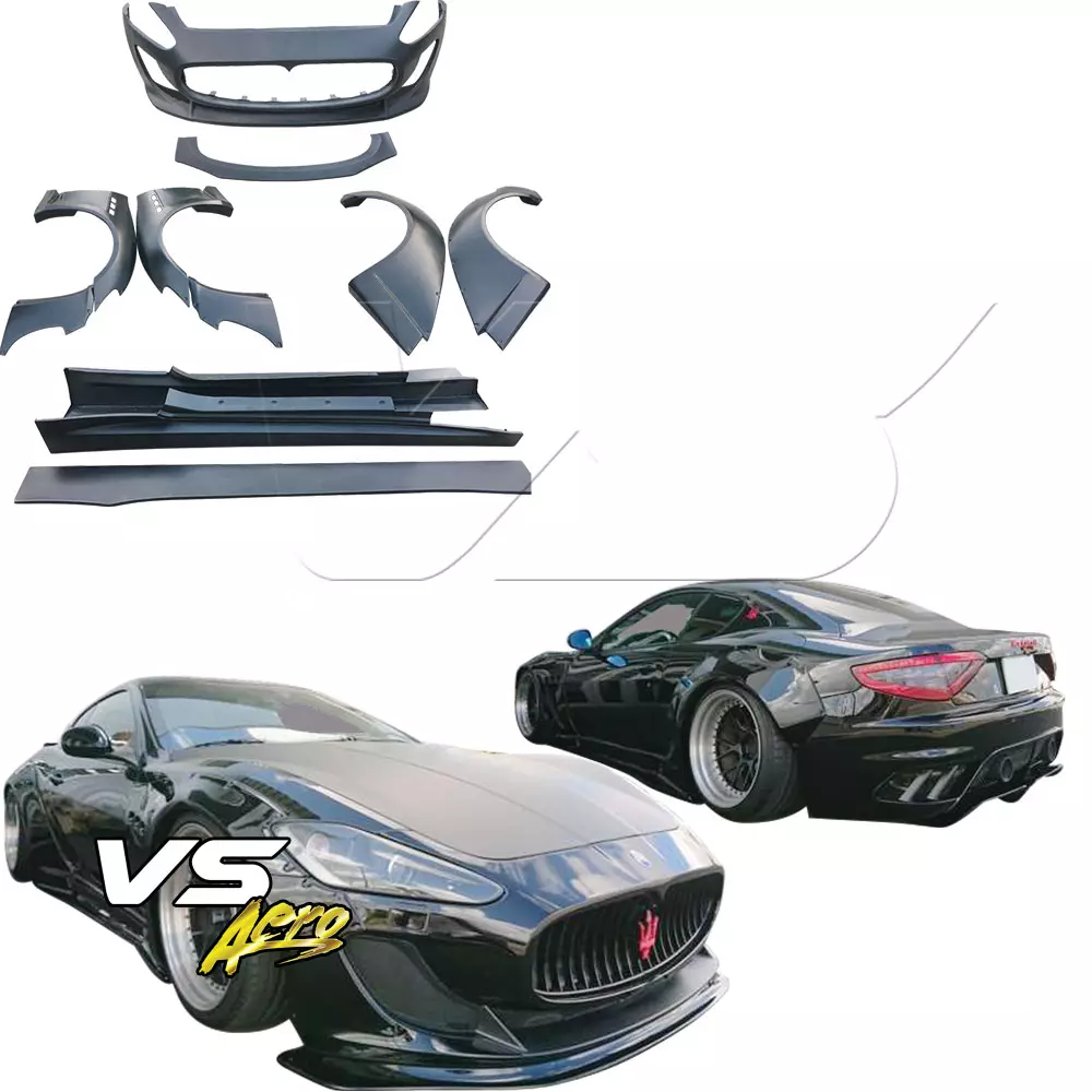 VSaero FRP LBPE Wide Body Kit > Maserati GranTurismo 2008-2013 - Image 2